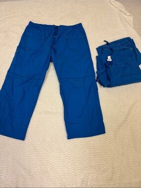Women's  Scrub Pants in Royal Blue